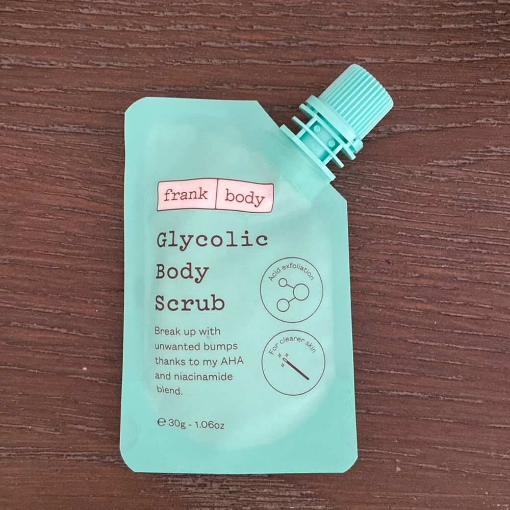 Frank Body Glycolic Body Scrub - 1.06 oz